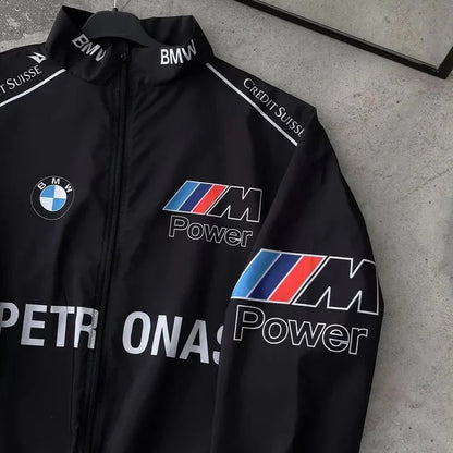 BMW F1 Racing Jacket – Premium Motorsport Style Bomber Jacket for unisex | ZeyNox
