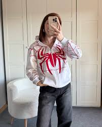 White Spider-Man Hoodie – Premium Graphic Streetwear Hoodie for Unisex | ZeyNox