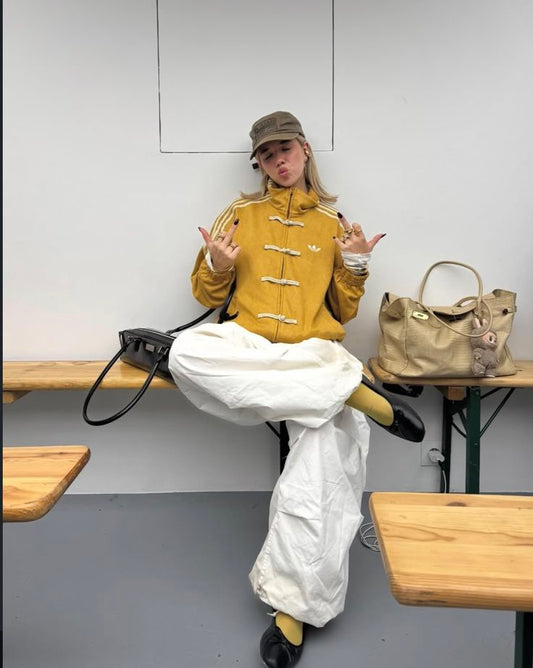 CNY Yellow Colour Jacket – Premium Streetwear Varsity Jacket for unisex