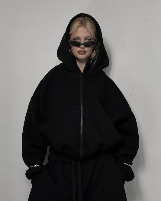 Premium Balaclava Hoodie for Unisex | Streetwear Fleece Hooded Hoodie | ZeyNox