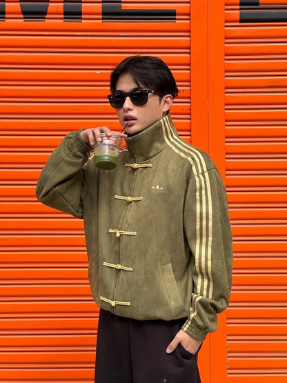 Premium Green CNY Streetwear Jacket | Limited Edition Chinese New Year Green Bomber Jacket
